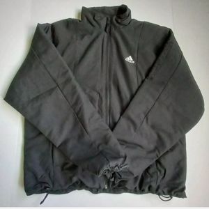 New Adidas Mens Insulated Black Jacket